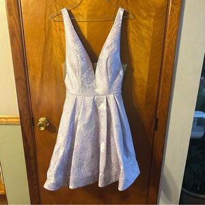 Sherri Hill Light Purple Dress